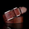 New Korean Fashion Belt with Smooth Buckle for Casual Wear