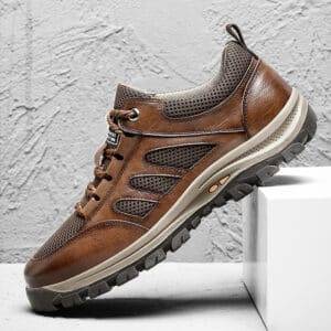 Breathable Leather Sports Shoes for Spring & Summer Outdoor