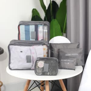 6 Pcs/Set Multifunctional Luggage Organizer Travel Bag