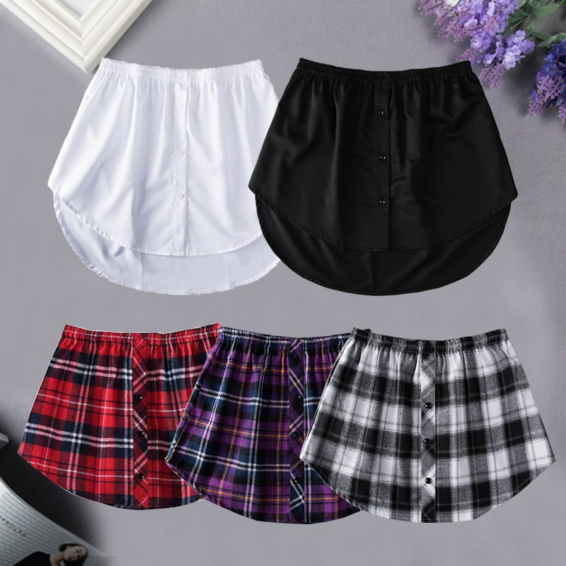 New Adjustable Extenders Mini Skirt Fake Underskirt