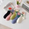 1-pair-women-socks-japanese-korean-style-cartoon-flower-candy-color-harajuku-kawaii-mid-tube-socks-1