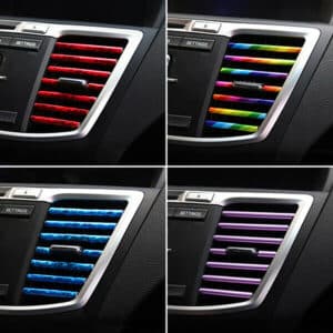10-pcs-colorful-car-accessories-diy-car-interior-air-conditioner-outlet-vent-grille-chrome-decoration-strip