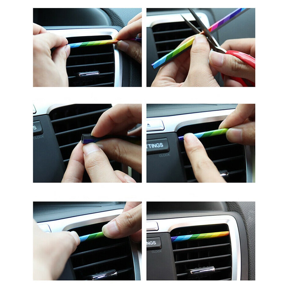 10-pcs-colorful-car-accessories-diy-car-interior-air-conditioner-outlet-vent-grille-chrome-decoration-strip-5