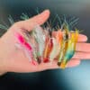 8cm Luminous Shrimp Silicon Soft Artificial Bait with Hooks