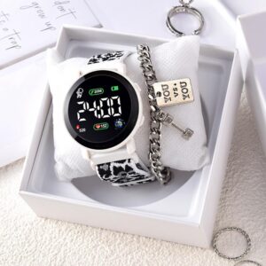 2022-new-led-watch-black-strap-for-digital-watch-cloth-band-women-watch-men-watch-wrist