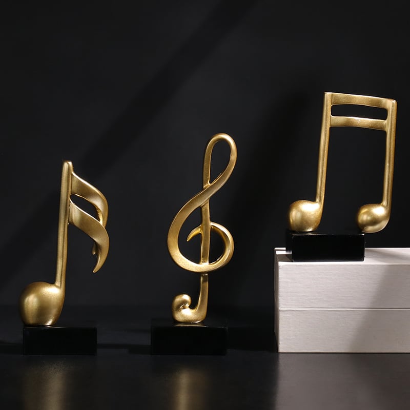 3pcs-creativity-modern-resin-notation-music-note-craft-luxury-gift-home-office-bedroom-kids-room-decoration