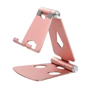 Aluminum-alloy-double-folding-mobile-phone-bracket-portable-mobile-phone-desktop-aluminum-alloy-stand-for-live