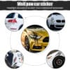 Auto-car-sticker-reflective-monster-claw-scratch-stripe-marks-headlight-decal-car-stickers-40cmx12cm-car-accessories-4