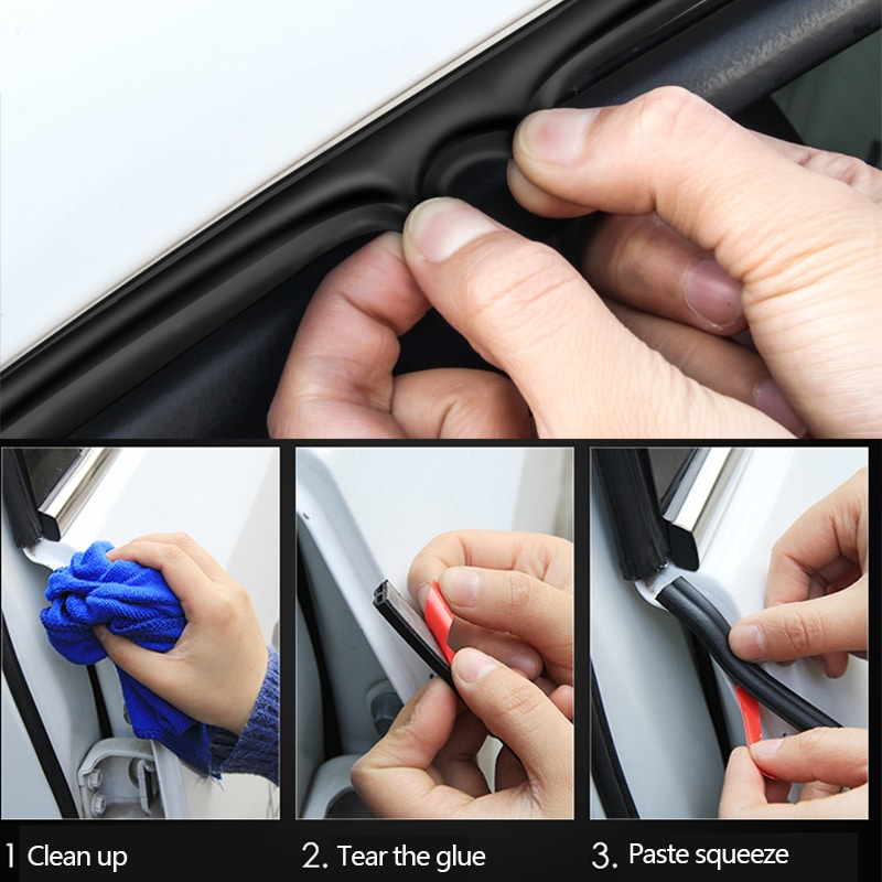 Car-door-seal-strips-sticker-weatherstrip-rubber-b-shape-door-seals-sound-insulation-auto-door-sealant-5