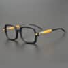 European-american-niche-personality-thick-rim-glasses-frame-with-myopia-anti-blue-color-changing-flat-mirror