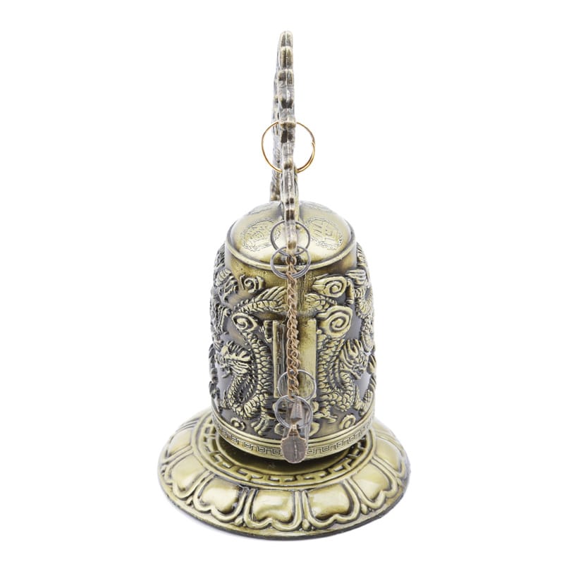 Exquisite-antique-home-decoration-zinc-alloy-vintage-style-bronze-slot-dragon-carved-buddhist-bell-chinese-geomantic-1
