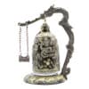 Exquisite-antique-home-decoration-zinc-alloy-vintage-style-bronze-slot-dragon-carved-buddhist-bell-chinese-geomantic-2