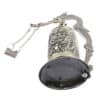 Exquisite-antique-home-decoration-zinc-alloy-vintage-style-bronze-slot-dragon-carved-buddhist-bell-chinese-geomantic-5