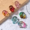 Glass-lampwork-colored-glaze-skull-beads-pendant-accessories-for-jewelry-making-necklace-bracelet-diy-wholesale-no-3