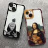 Great-art-aesthetic-david-mona-lisa-clear-phone-case-for-iphone-14-13-12-11-pro-1