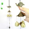 Great-sound-bronze-color-bells-wind-chimes-china-copper-peafowl-home-decor-happy-gifts
