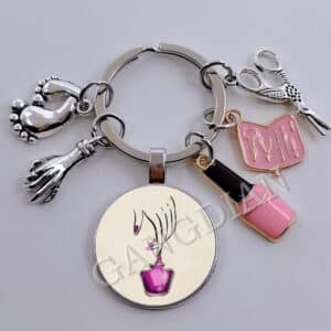 Shop Hand Beauty DIY Custom Nail Art Keychain Pendant