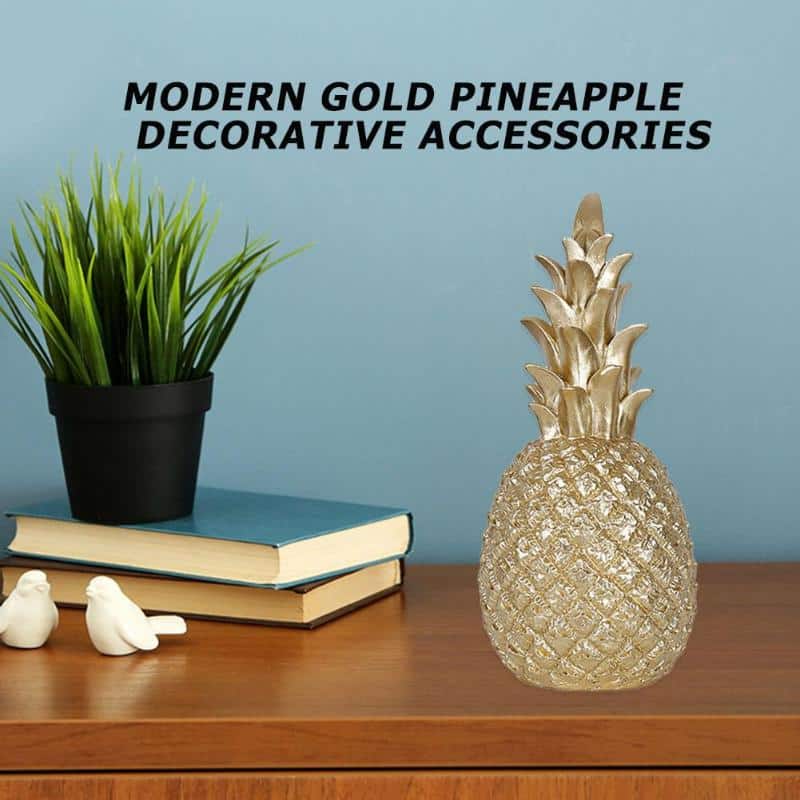 Home-decoration-room-accessory-nordic-modern-pineapple-ornaments-synthetic-resin-individual-metal-finishes-living-room-desktop-4