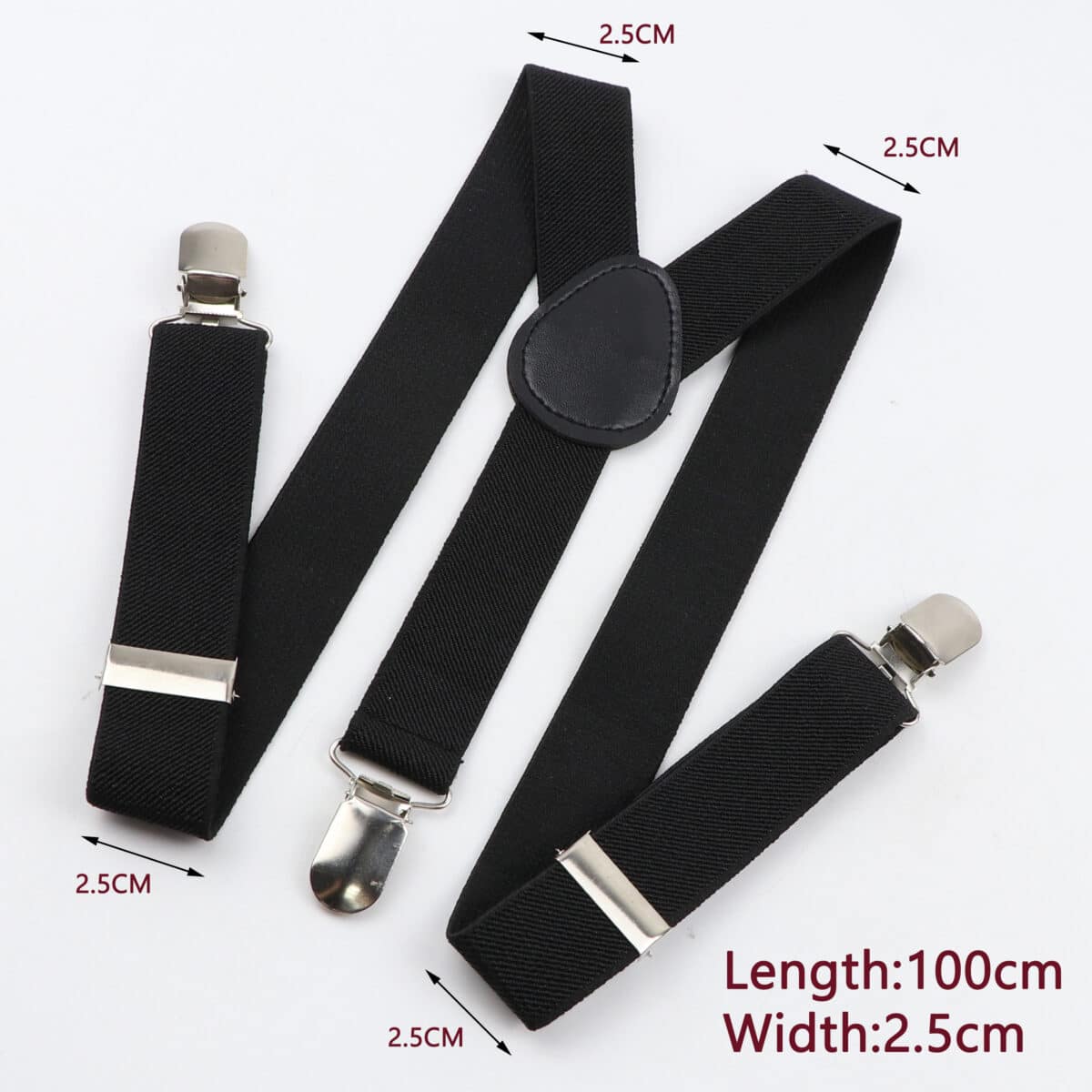 Hot-deals-solid-color-elastic-leather-suspenders-men-women-classic-adjustable-straps-for-shirt-pants-skirts-2