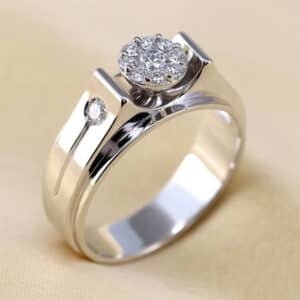 Midi Engage Party Proposal Ring for Lover Shine Ring