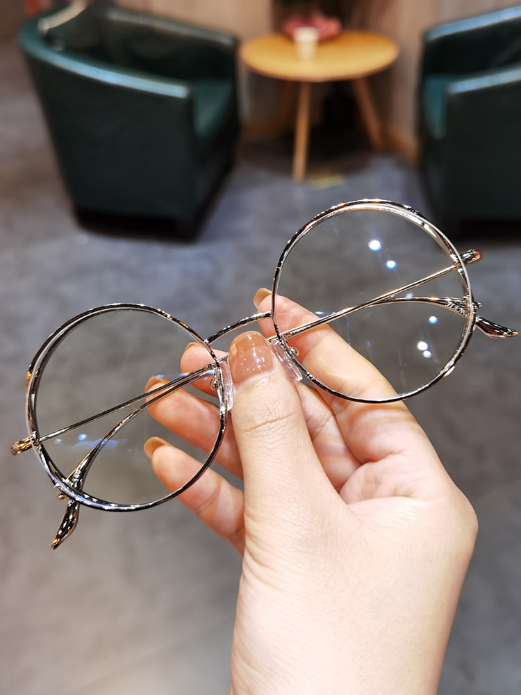 Jiandan-new-double-frame-retro-round-fashion-men-and-women-big-face-anti-blue-light-glasses