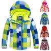 Windproof and Waterproof Winter Jacket and Pant for Skiing