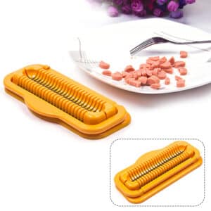 Kitchen-tool-fruit-slicer-snacks-hotdogs-cutter-sausage-stainless-steel-durable-home-restaurant-cooking-meat-gatgets
