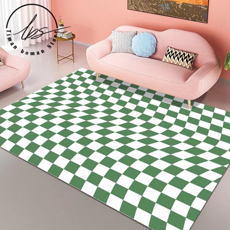 Lattice-carpet-home-decoration-bedroom-non-slip-rugs-modern-minimalist-living-room-carpets-entry-porch-dirt