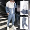 Jackets And Pants 2 Piece Hip Hop Running Sports Suit