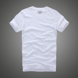 High Quality 100% Cotton Solid Color T-shirt