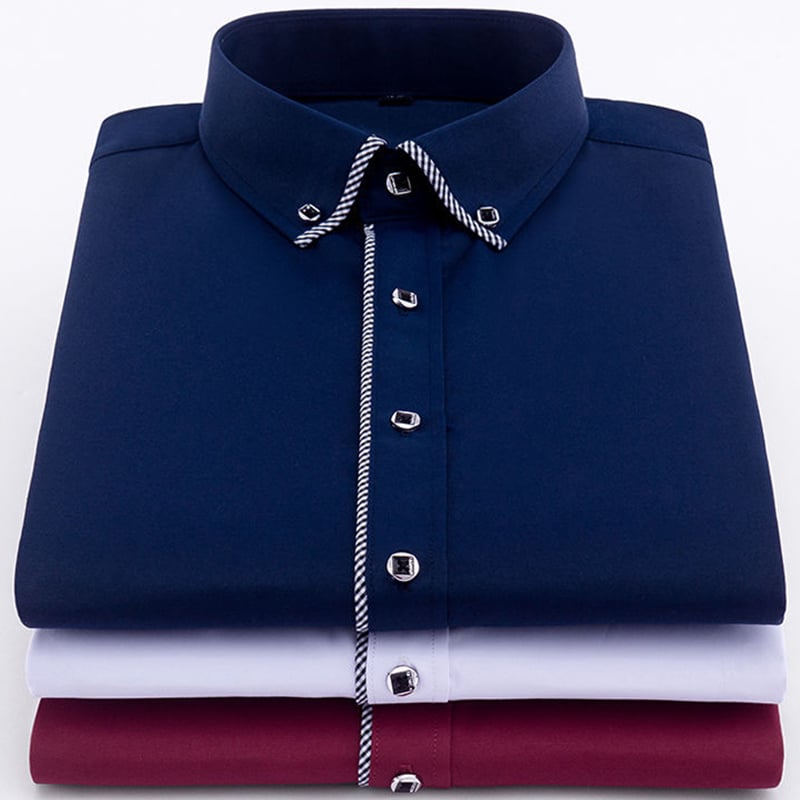 New-fashion-stand-collar-long-sleeve-slim-fit-soft-comfortable-social-dress-shirts-men-party-wedding-1