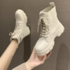 New-women-white-ankle-boot-pu-leather-thick-sole-lace-up-combat-booties-female-autumn-winter-4