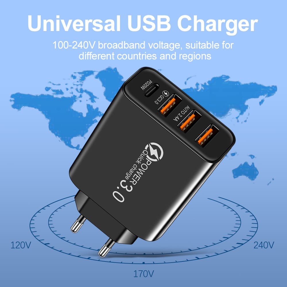 New-fast-charging-us-standard-euro-standard-charger-3usb-type-c-mobile-phone-travel-charger-universal-4