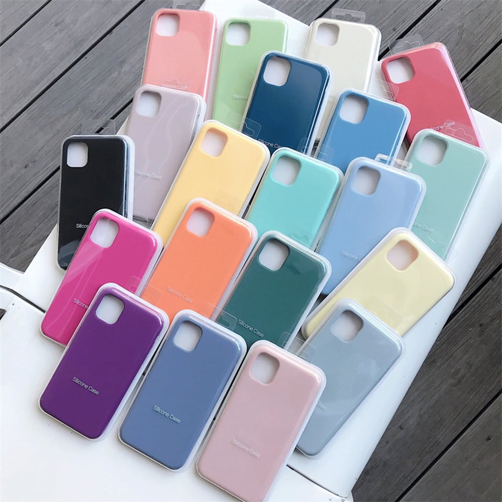 Official-original-silicone-case-for-apple-iphone-11-12-13-14-pro-max-xr-x-xs