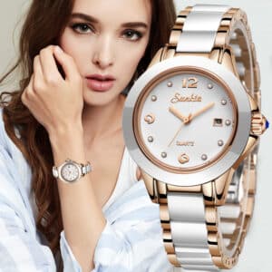 New Creative Waterproof Fashion Rose Gold Bracelet Watches