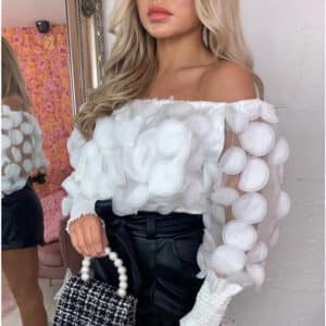 Sexy-off-shoulder-womens-tops-and-blouses-2020-mesh-sheer-puff-sleeve-tops-summer-3d-flower