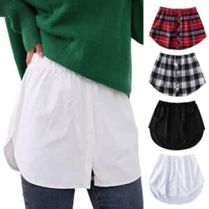 Shirt-extenders-women-fake-shirt-tail-irregular-skirt-blouse-tail-hem-soft-cotton-detachable-underskirt-casual