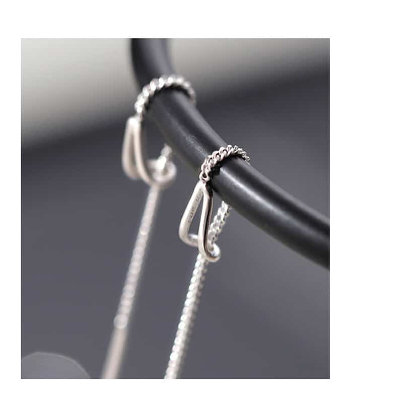 Simple-style-box-chain-tassel-drop-earrings-for-women-long-dangle-earring-piercing-line-accessories-thin-5