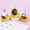 Small-yellow-duck-bicycle-bell-rubber-cute-bike-accessories-cool-glasses-airscrew-helmet-decoration-for-car