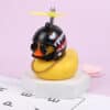 Small-yellow-duck-bicycle-bell-rubber-cute-bike-accessories-cool-glasses-airscrew-helmet-decoration-for-car-2