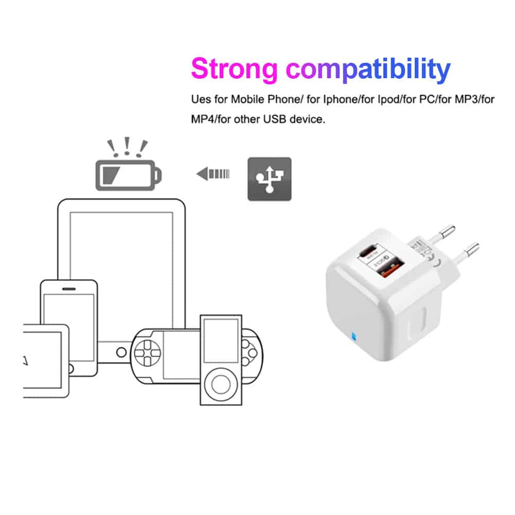 Suitable-for-apple-mobile-phone-pd-fast-charge-android-european-standard-charging-head-20w-dual-port-2