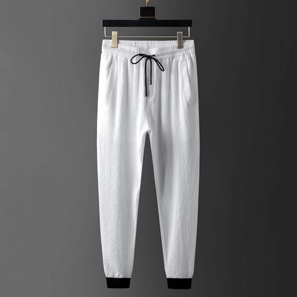 Two-piece-men-s-leisure-sports-breathable-tee-super-soft-polyester-men-simple-tee-drawstring-pants-4