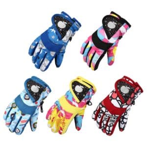 Waterproof and Breathable Winter Snowboarding Gloves