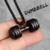 black-dumbbells