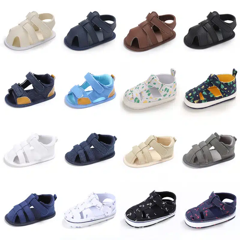 Soft Sole Anti-Slip Sandals for Newborns and Infants