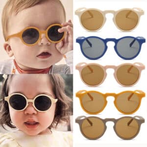 UV400 Protection and Fashionable Design Round Sunglasses