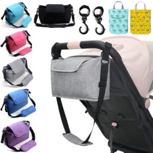 Handy Perfect Baby Stroller Organizer Bag with Cup Holder